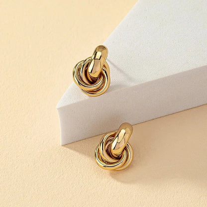 Clara Double Knot Earrings